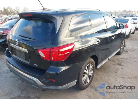 2018 Nissan Pathfinder Sl из США, поврежденный, VIN 5N1DR2MN6JC602910